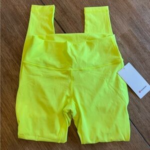 lululemon athletica Vibrant Yellow Leggings